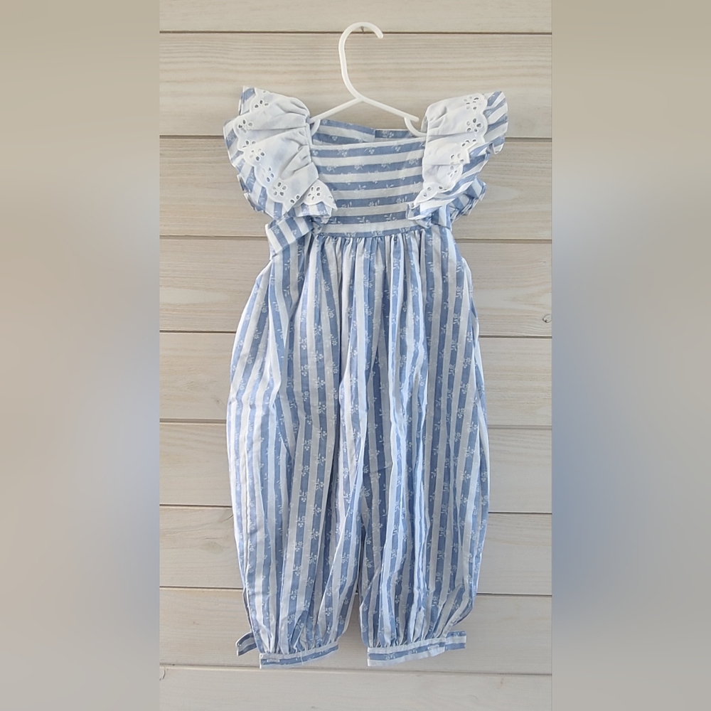 Vintage Girls Pant Romper Size 3T